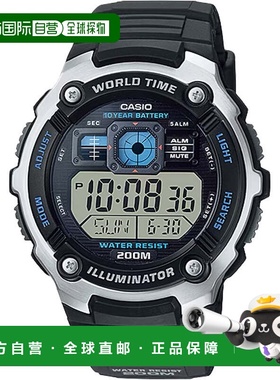 自营Casio Men’s Digital Watch with Black Dial - AE-2000W-1A