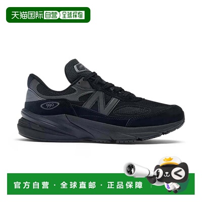 自营New Balance 990v6 'Triple Black' Unisex Shoes - black 美