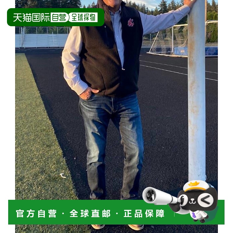 自营 cutter & buck华盛顿州美洲狮Cascade生态夏尔巴羊毛背心，