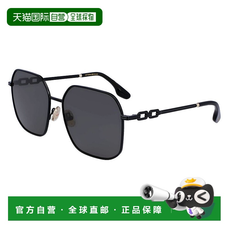自营Victoria Beckham Metal Women's Sunglasses - black 美国奥