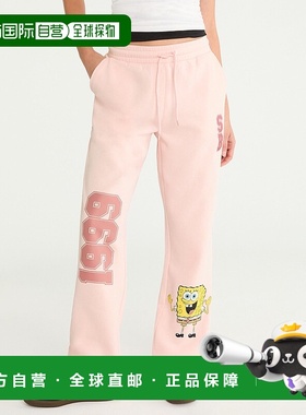 自营Aeropostale Spongebob X 1999 Straight Leg Sweatpants - l