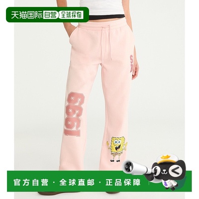 自营Aeropostale Spongebob X 1999 Straight Leg Sweatpants - l