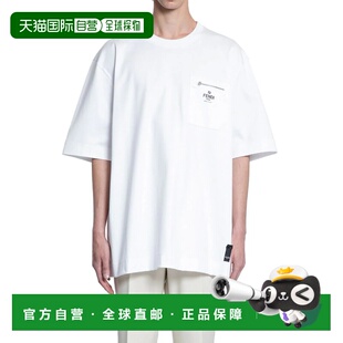 fendi芬迪 短袖 男士 T恤男装 圆领印花 上装 自营