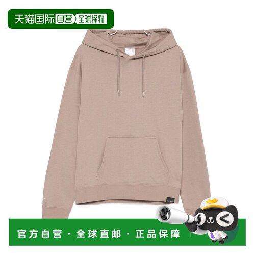 自营courregesLight Brown Drawstring Hoodie - neutrals 美国奥