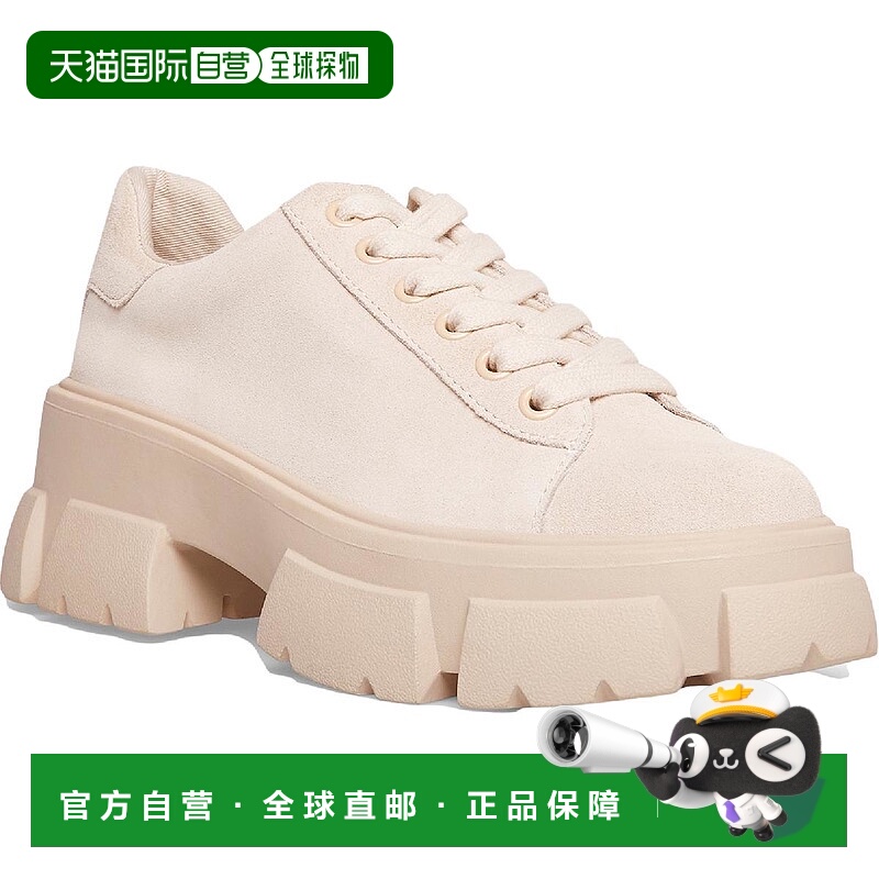 自营steve madden密歇根州女式Lugged Sole休闲时尚运动鞋-棕褐色