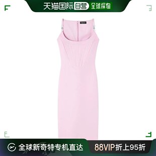 versace 女士 美国直邮 连衣裙范思哲礼服真丝