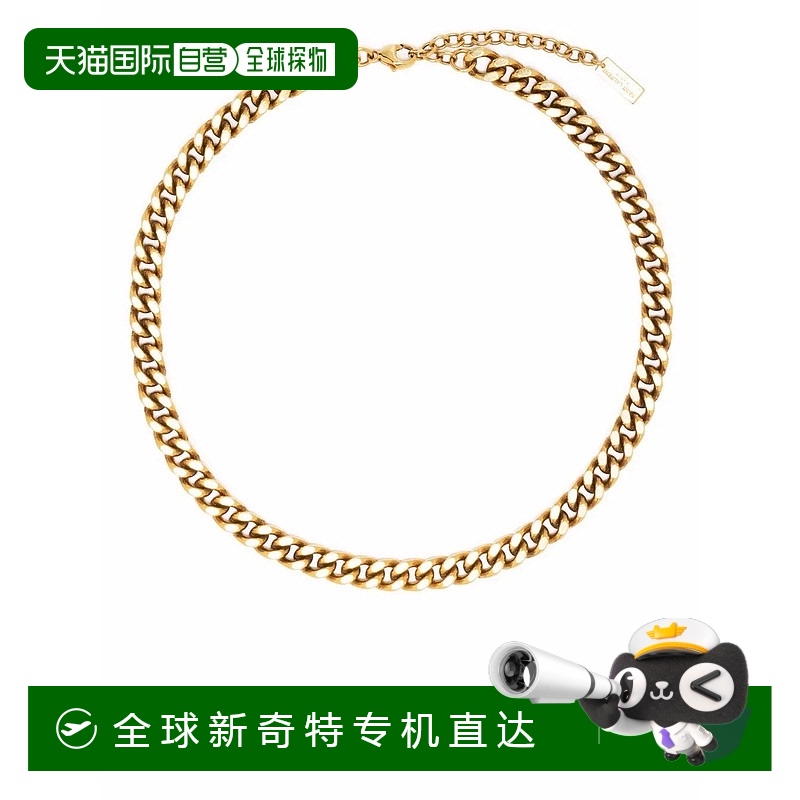 1h可退 香港直邮潮奢 Saint Laurent 圣罗兰 女士 中号马衔索项链