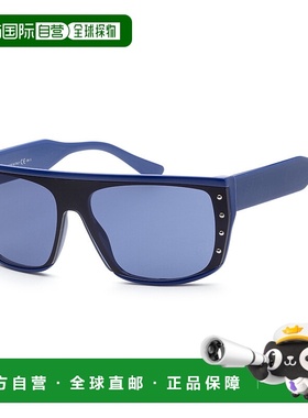 自营 Jimmy Choo 女式 Rylan 99 毫米太阳镜 - 蓝色 美国奥莱直发