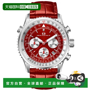 自营Oceanaut Men's Flight Red Dial Watch - red 美国奥莱直发