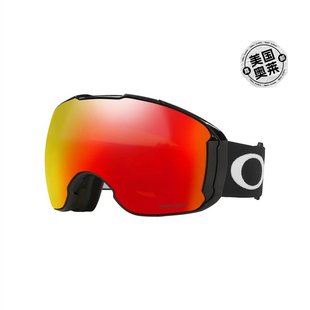 铱金和 Prizm Torch Snow oakleyAirbrake 雪地护目镜采用深黑色