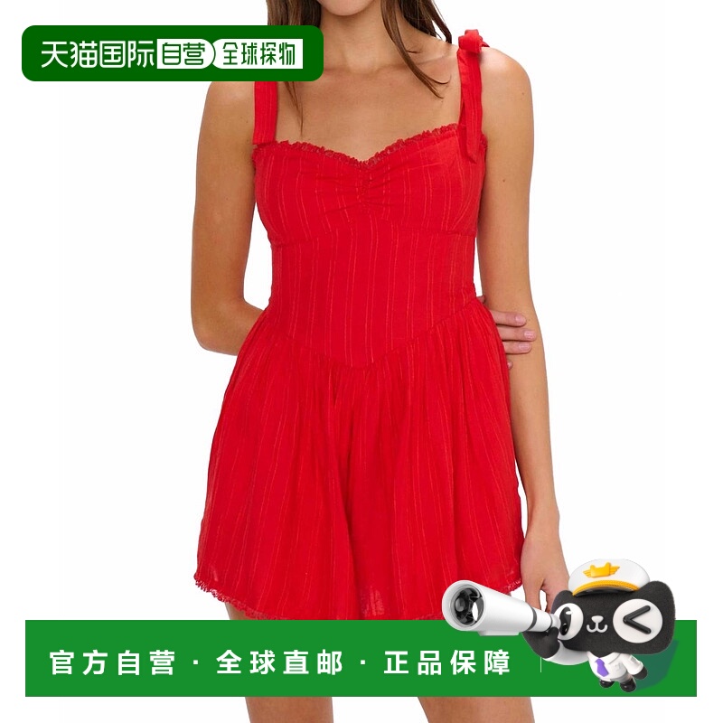 自营show me your mumu红色帝王连体衣 美国奥莱直发