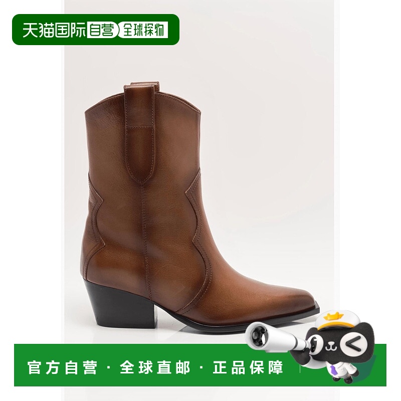 自营free peopleWomen's Cat Nap Cowboy Boot In Saddle Leather