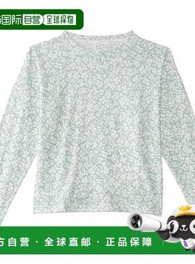 自营Girls Roxy The Rose Song Top Blue Surf Pretty Cozy Knit