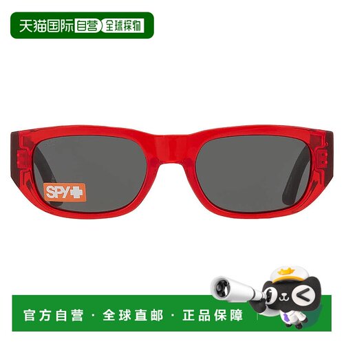 自营Spy GENRE Happy Grey Green Rectangular Unisex Sunglasses