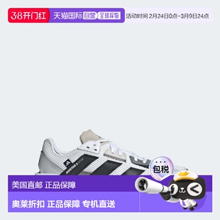 自营adidas阿迪达斯Adistar 3男鞋运动服-云白色/核心黑色/短跑灰
