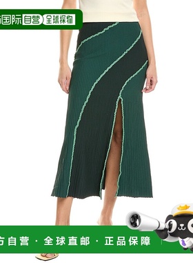 自营Significant Other Ginny Skirt - blue 美国奥莱直发半身裙