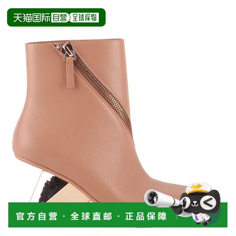 自营 united nude洛基拉链靴-意大利粘土 美国奥莱直发女靴