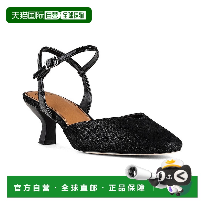 自营 Donald Pliner Cion皮革泵-黑色 美国奥莱直发新款