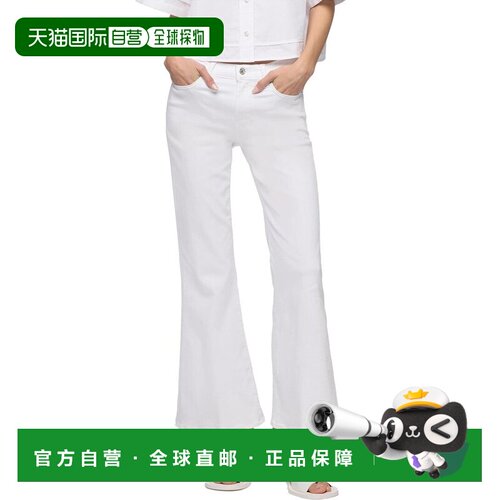 自营7 For All Mankind Cropped Dojo Casablanca Flare Jean - w