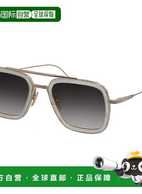 自营 Dita FLIGHT.006 DT 7806-V-WHT-GLD-52中性方形太阳镜-白色