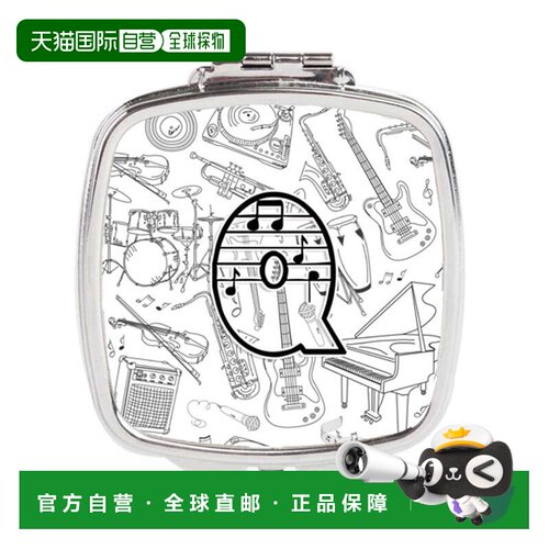 自营 Carolines Treasures CJ2007-QSCM 字母 Q 音符字母紧正品