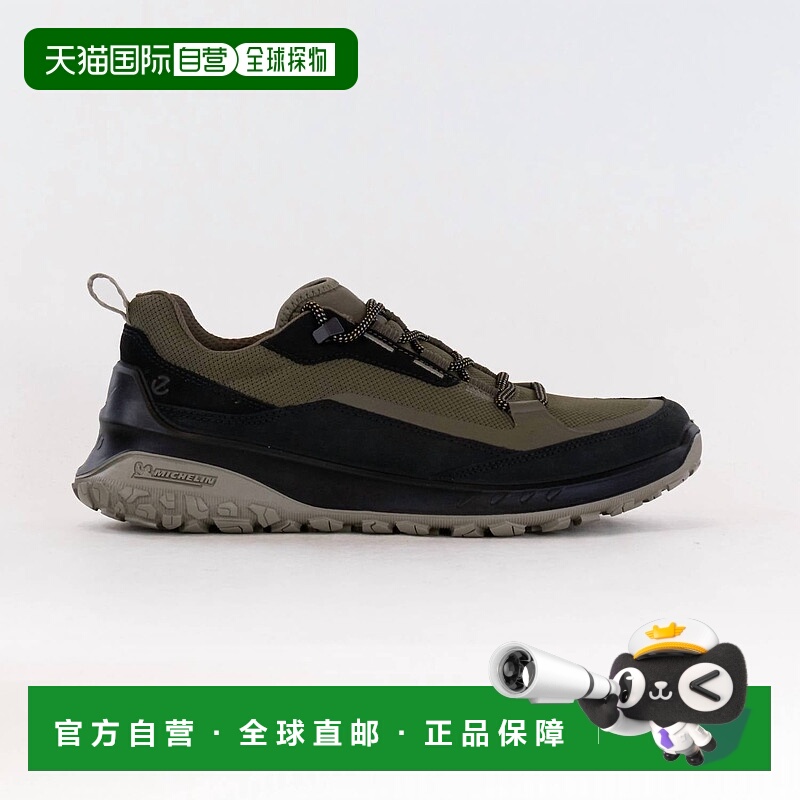 自营eccoMen's Ult-Trn Waterproof Low Shoes In Black/tarmac -