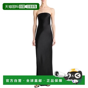 black 自营Vince Dress Maxi 美国奥莱直发连衣裙 Strapless