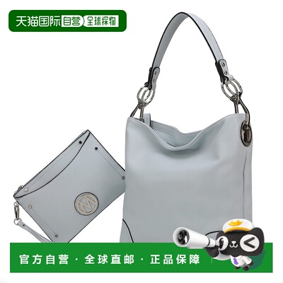 自营 mia k collectionViviana Women's 2Pcs Hobo Bag with Wris