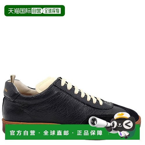 自营officine creativeChance/101皮革系带运动鞋-黑色 美国奥莱