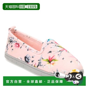 自营Dearfoams Women's Rachel Velour Closed Back House Slippe