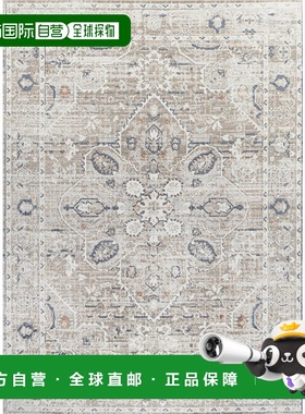 自营 jonathan yShaii Global Medallion 短毛绒可机洗浅灰色/棕