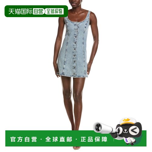 自营FRAME Denim The Shift Dress - blue 美国奥莱直发