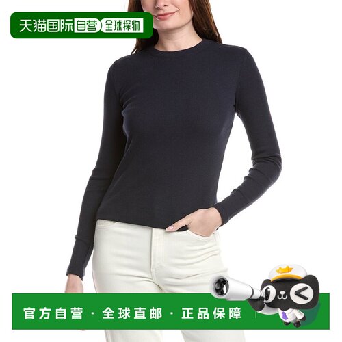 自营Theory Long Sleeve Tiny T-Shirt - blue 美国奥莱直发