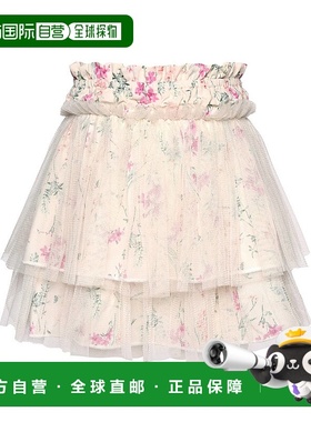 自营 baby sara婴儿|幼儿|小女孩Cottagecore花网裙-象牙色多色