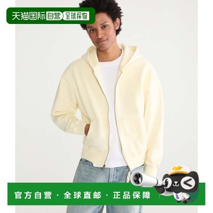 自营Aeropostale Cloud Soft Boxy Full-Zip Hoodie - light yell