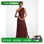 美国直邮 michael kors 女士 连衣裙亮片紧身礼服尼龙长裙