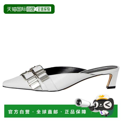 自营Michael Kors Darrington Kitten Mule光学白色40R5DAMP3L女-