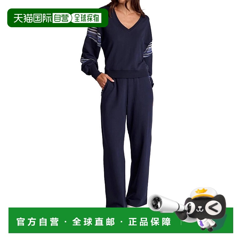 自营 sundays海军风格的马尼长裤 美国奥莱直发新款休闲裤阔腿裤