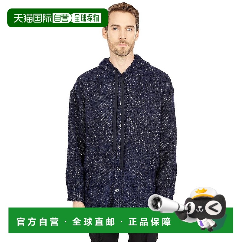 1h可退 香港直邮潮奢 Faith Connexion 女士 花呢连帽宽松款衬衫
