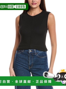 自营 Nation LTD前子T恤-黑色 美国奥莱直发上衣背心