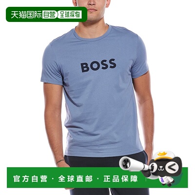 自营Hugo Boss Regular Fit T-Shirt - blue 美国奥莱直发