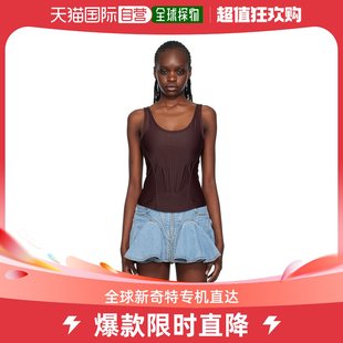 mugler 女士 美国直邮 背心吊带针织上衣胸衣内衣女装