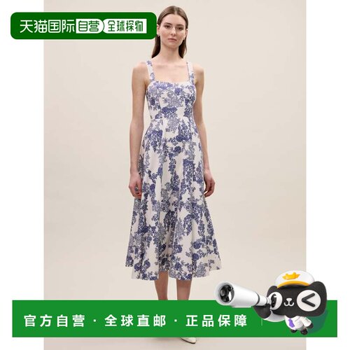自营rebecca taylorLena Shine Dress - ivory toile combo 美国
