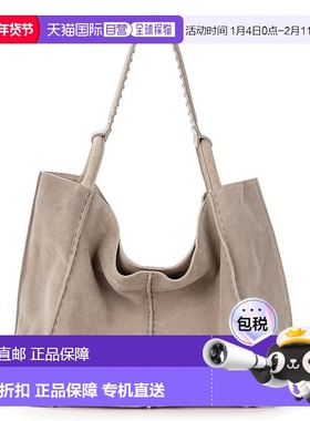自营 the sakLos Feliz Large Tote - leather - sand suede 美国