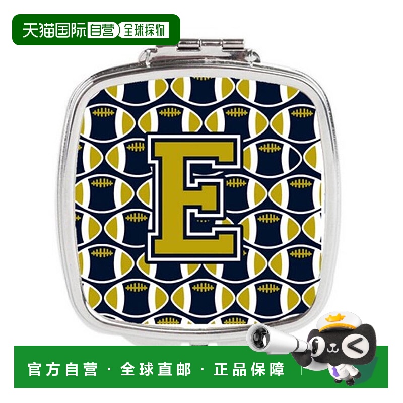 自营 Carolines Treasures CJ1074-ESCM 字母 E 足球蓝色和正品