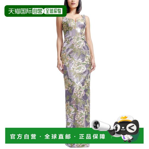 自营Dress The Population Goldie Maxi连衣裙-多色 美国奥莱直发