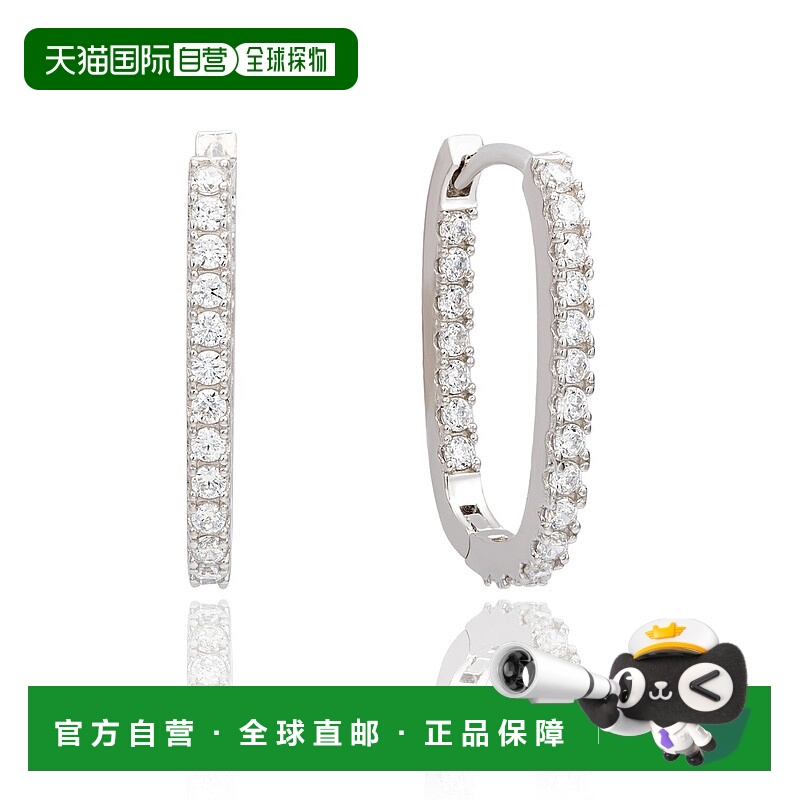 自营Suzy Levian Yellow Sterling Silver & White Cubic Zirconi