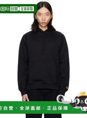 1h可退 香港直邮潮奢 CARHARTT WIP 男士 黑色 Chase 连帽衫 I033