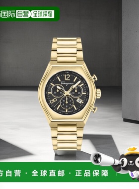 自营 salvatore ferragamo菲拉格慕 Tonneau 计时手链腕表 - ip