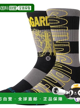 1h可退 香港直邮潮奢 stance 女士 Soundgarden 袜子 black黑色